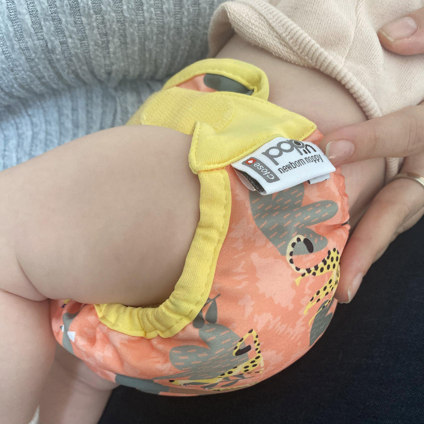 Close Pop-in All-in-Two Newborn Bamboo Aplix Reusable Nappy -Specially Designed For The Fourth Trimester - Close Parent