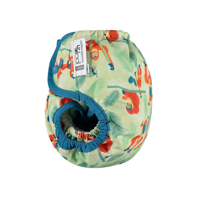 Pop-in Single Printed Reusable Popper Nappy +bamboo - Up In The Trees Collection - Close Parent