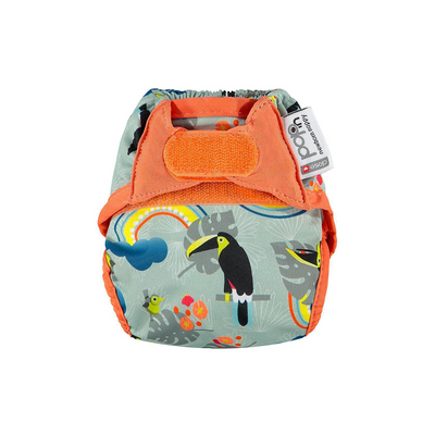 Single Printed Newborn Nappy - Up In The Trees Collection - Close Parent
