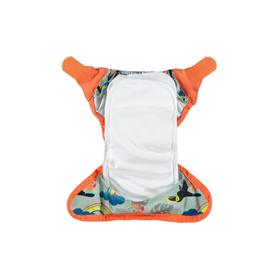 Single Printed Newborn Nappy - Up In The Trees Collection - Close Parent