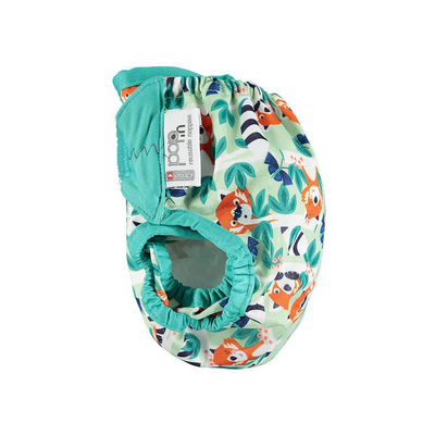 Reusable Nappy Cover - Endangered Jungle Collection - Close Parent